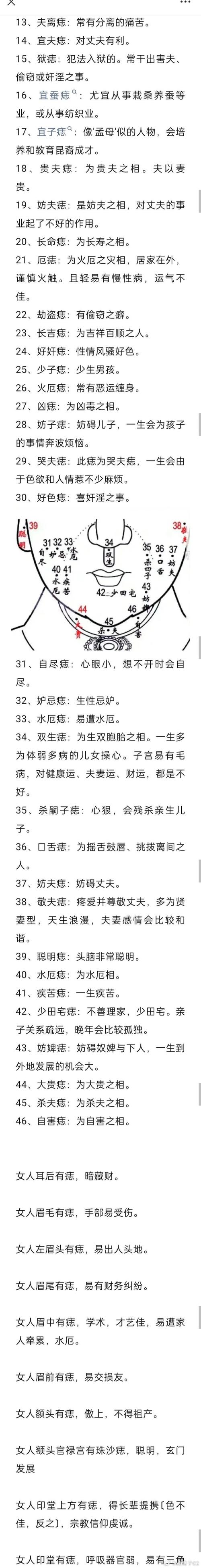 身上的痣是否真的预示着命运，有什么民间说法？
