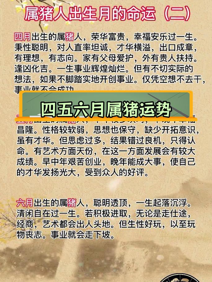 2019年属猪运势如何，禾丰运势详解？