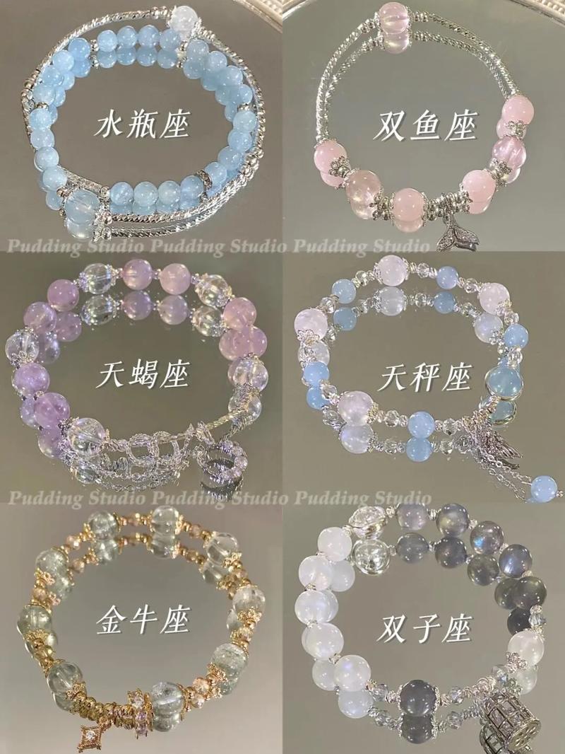 如何制作一个精美的12星座主题手链？教程分享！