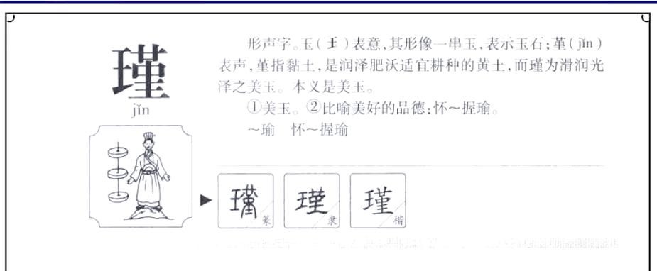 瑾字在五行中属于什么属性？它起名时的寓意又是什么？