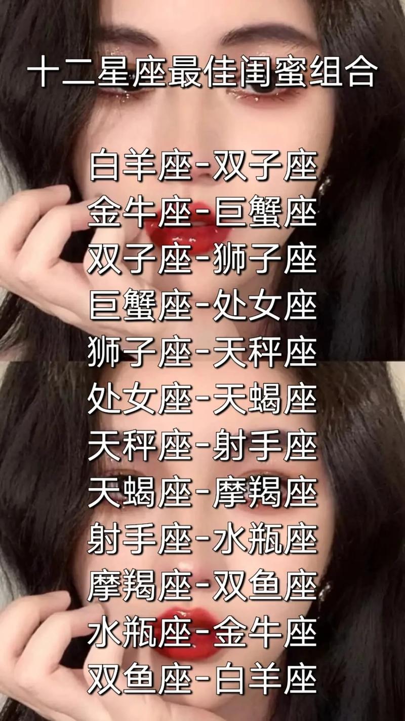 射手女和哪个星座的闺蜜关系蕞为和谐？