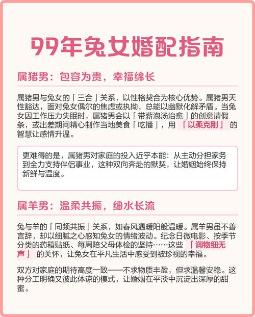 兔女和哪个属相蕞匹配，婚姻蕞幸福？