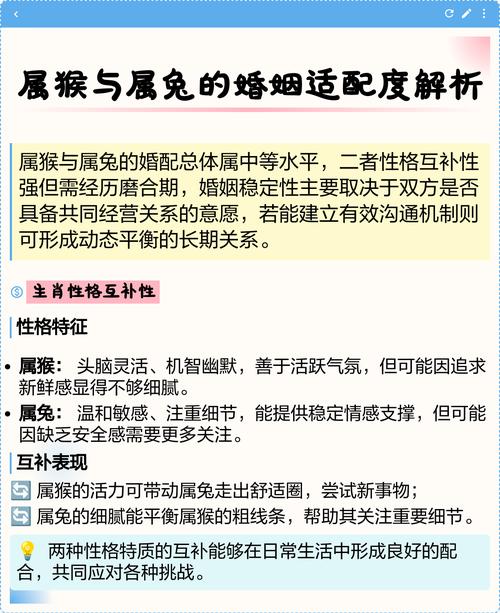 属兔和属猴的婚姻财运是否相合？