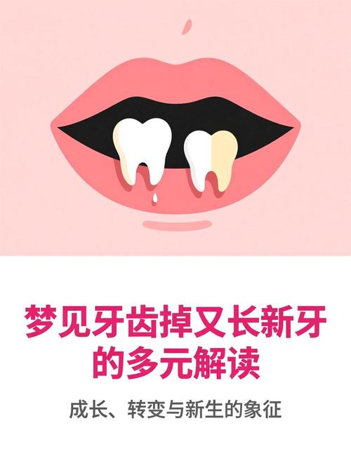 梦见长牙齿或新牙预示着将来会发生什么好事？