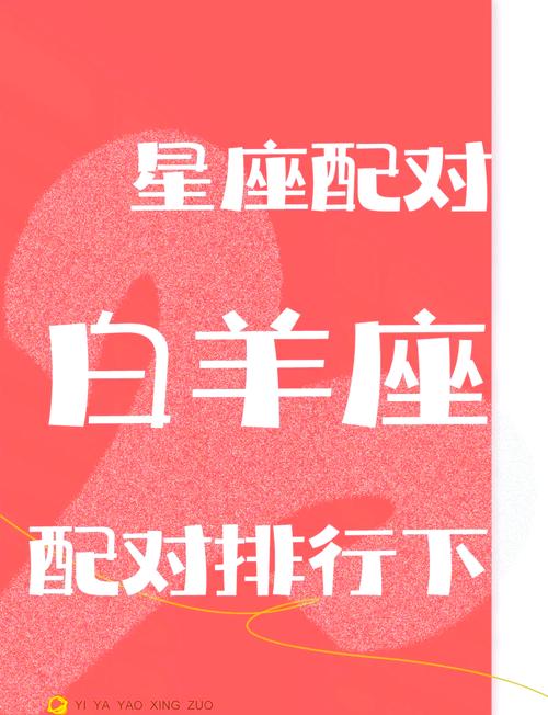白羊座和哪个星座最不配呢？