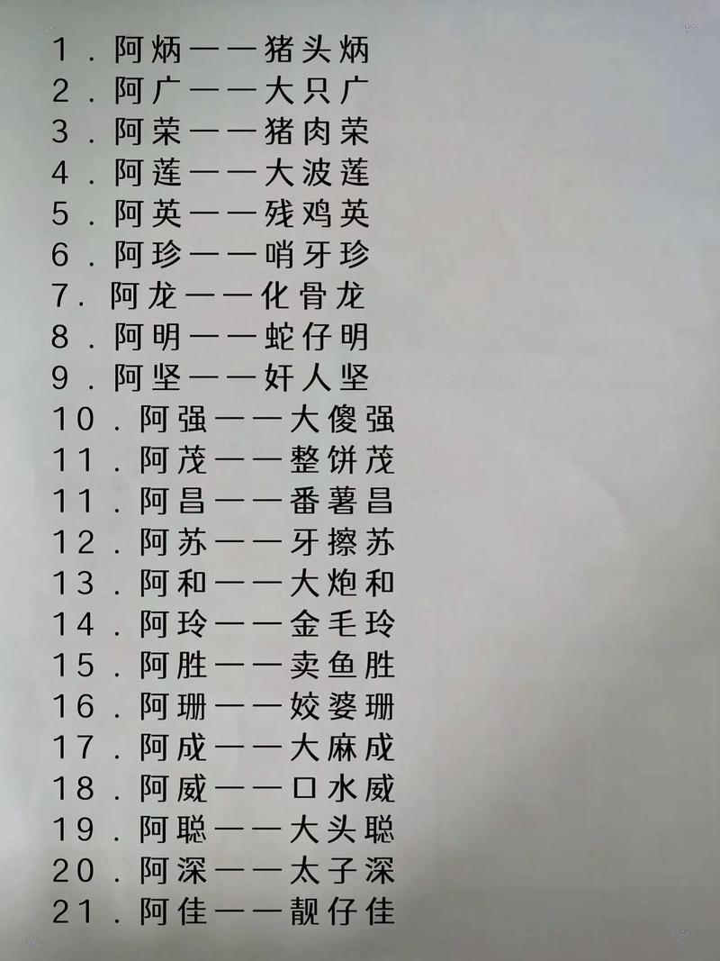 广东人最常用的名字有哪些？能否推荐一份广东人常用名字大全？