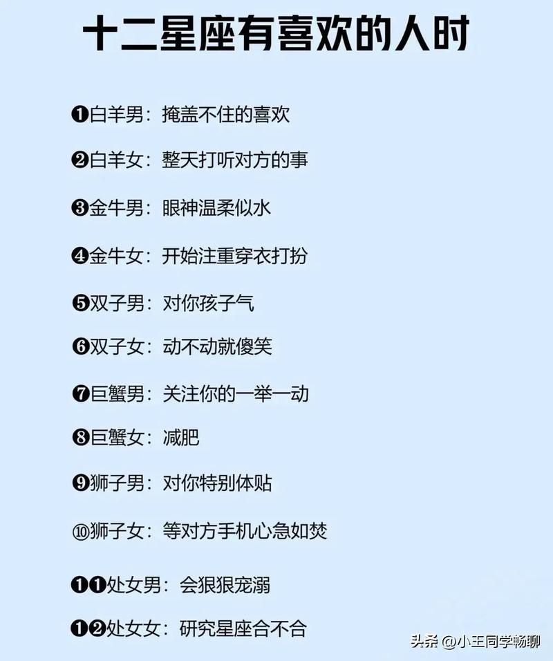 哪个星座最容易被双子座暗恋？揭秘12星座暗恋双子的秘密！