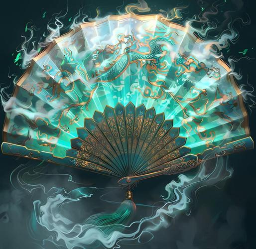 有没有带仙家图案的风水扇子，长尾款推荐？