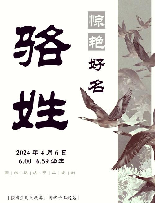 骆姓女孩取名如何才能既体现涵养又不失高雅寓意？