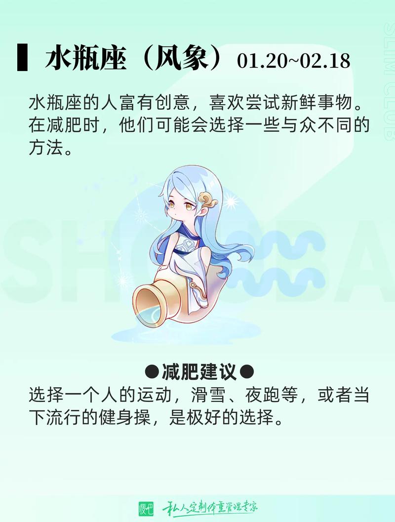 十二星座为何选择各自的减肥方法？