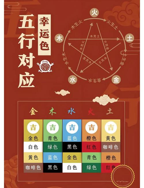 五行中哪种颜色被认为是寓意最吉祥？