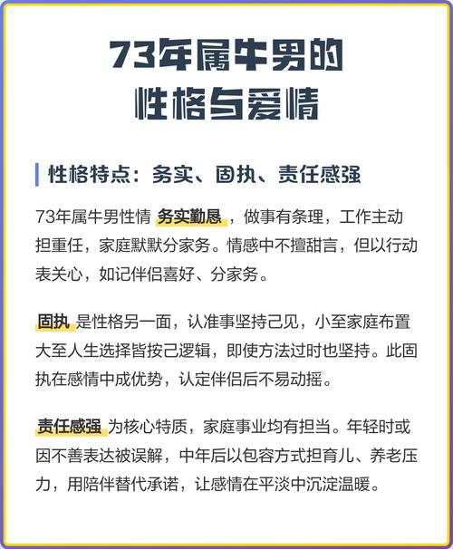 1973年出生属牛的人性格特点有哪些？