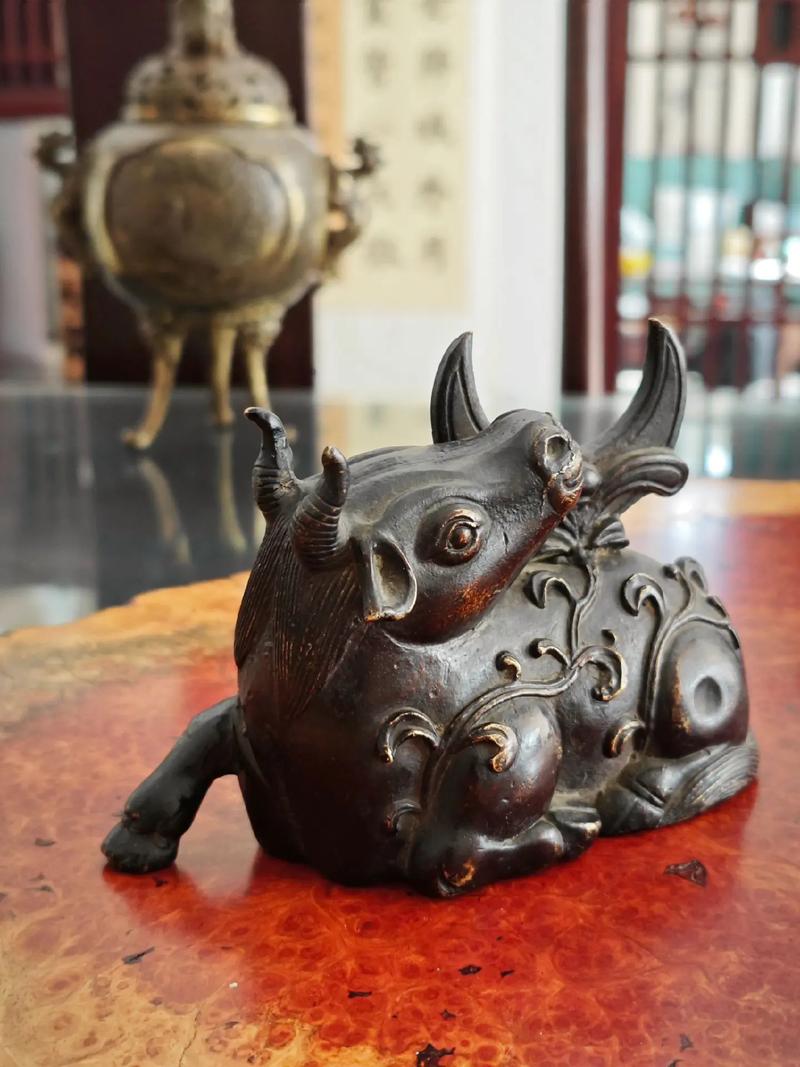 犀牛望月风水有什么忒别的寓意和象征意义？