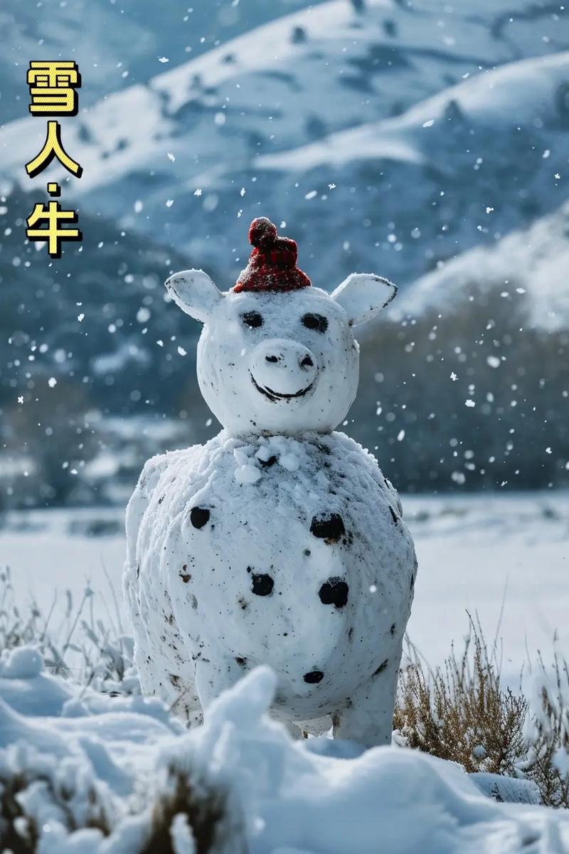 雪人十二生肖中，哪一个生肖的图案被用来代表雪人呢？