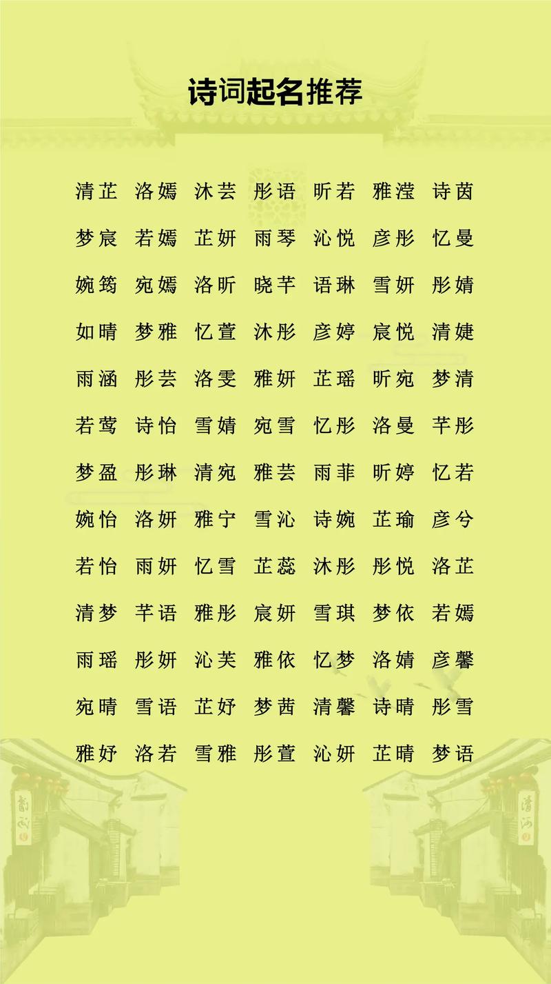 朱姓女孩好听的名字有哪些？
