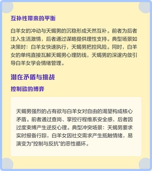 白羊座男生和天蝎座女生结婚，这样的组合合适吗？