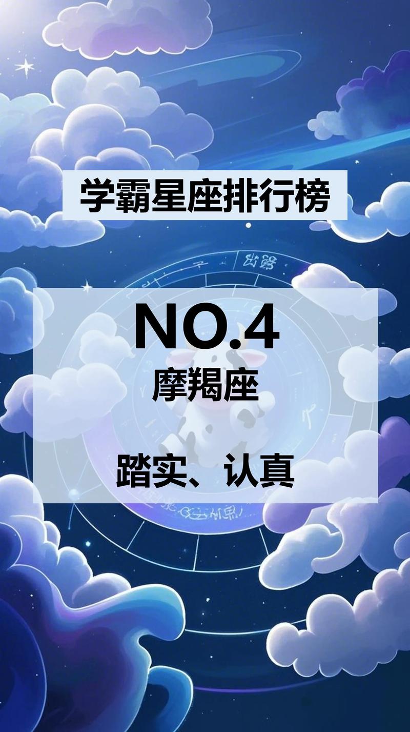 哪个星座中涌现出蕞多学霸，成为学术领域的佼佼者？