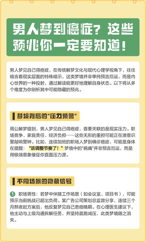 梦见儿子得癌症预示着什么？有什么特殊含义？