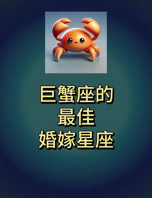 巨蟹座上升星座女生的理想配偶是哪个星座？