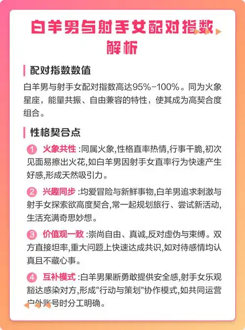 白羊座和射手座，射手女与白羊女，究竟谁在性格和能力上更胜一筹？