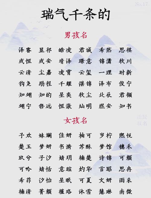 瑞字五行属什么字好，有没有适合男孩的名字推荐？