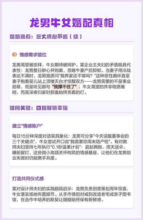 属龙女性与属牛男性结婚，他们的婚姻匹配度如何？