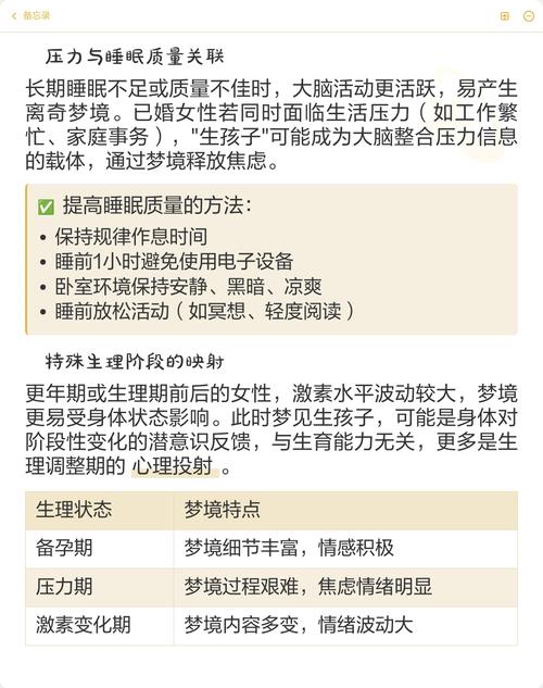 以婚女人梦见自己生孩子，这究竟预示着什么含义呢？