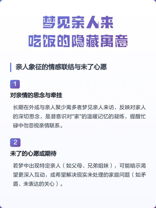 梦见亲人去世后吃饭是什么寓意？周公解梦中的这种梦境有何特殊含义？