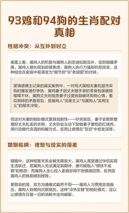 1993年属鸡和1994年属狗的相配情况是怎样的？