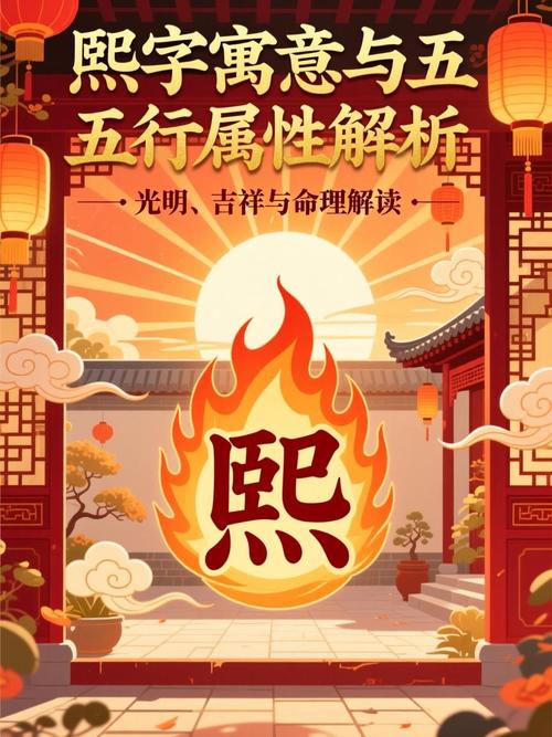 熙字在五行中究竟属于哪个元素？五行属性是什么？