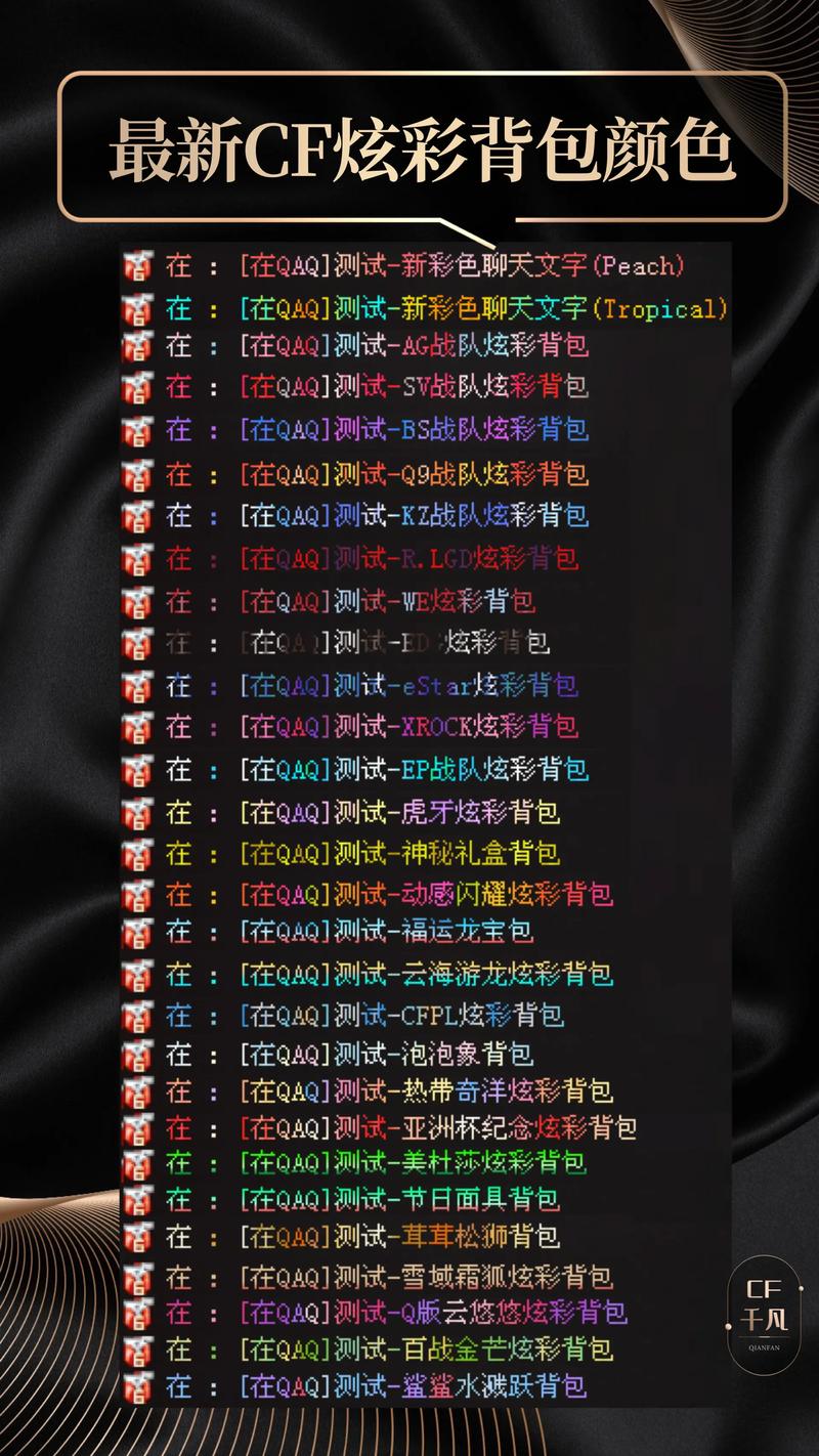 穿越火线名字如何设置成五颜六色，实现个性炫酷显示？