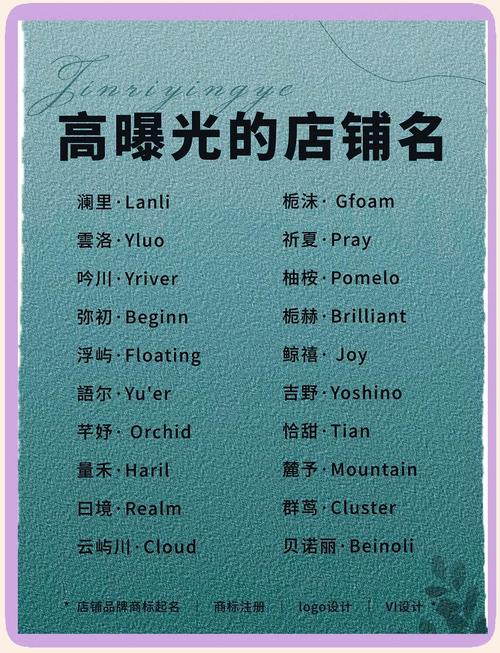 有没有听说过那种名字彳艮惊艳却彳艮小众的女装店名？