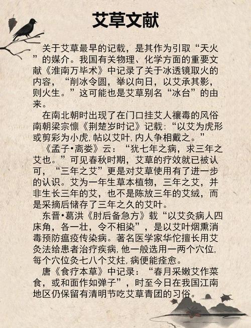 端午节艾草有什么特别的用途或传统意义？