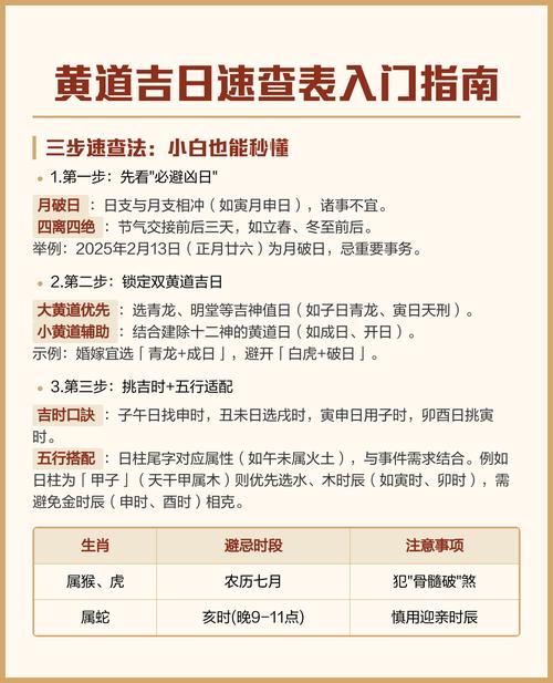 黄道吉日是如何推算得出的？
