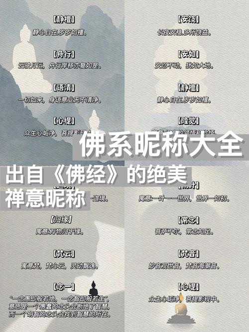 有哪些好听文雅的佛家法号可以取？