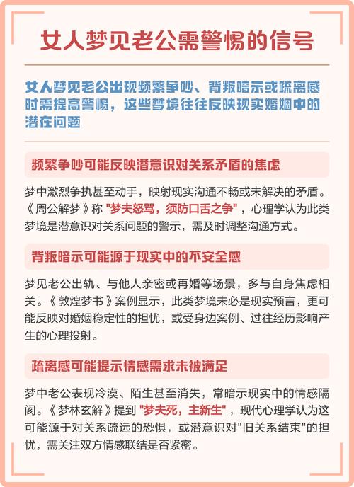 梦见老公生病有什么特殊预兆或暗示吗？
