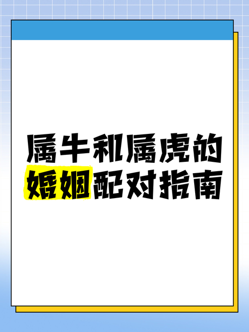 属虎和属牛的相合吗？他们的属相关系如何？
