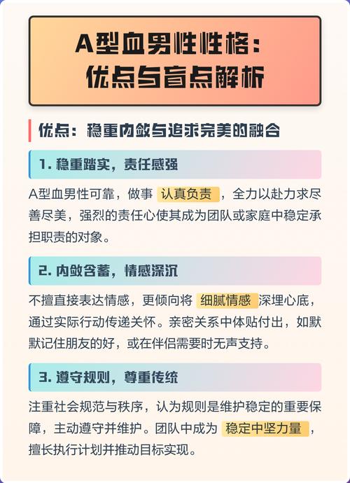 金牛座A型血的男人性格特点有哪些？