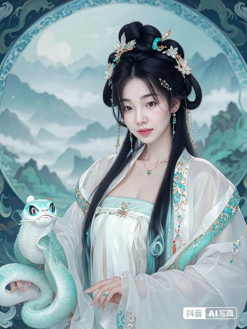 属蛇的女人长什么样，尾巴特长吗？