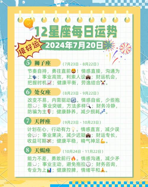 七月十二星座运势如何？完整版七月十二星座运势预测来了！