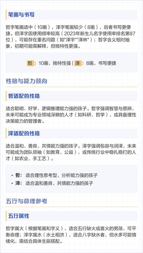 泽和哲哪个名字梗适合给男孩子取？