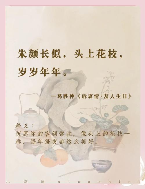 射手座女生生日有没有意境高雅的诗词推荐？