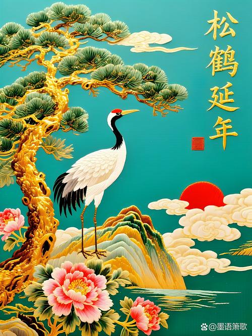 健康长寿的象征物还有什么除了龟鹤延年？