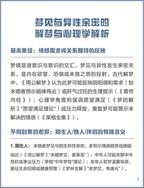 梦见另一半与异性亲密接触，是出轨的征兆吗？