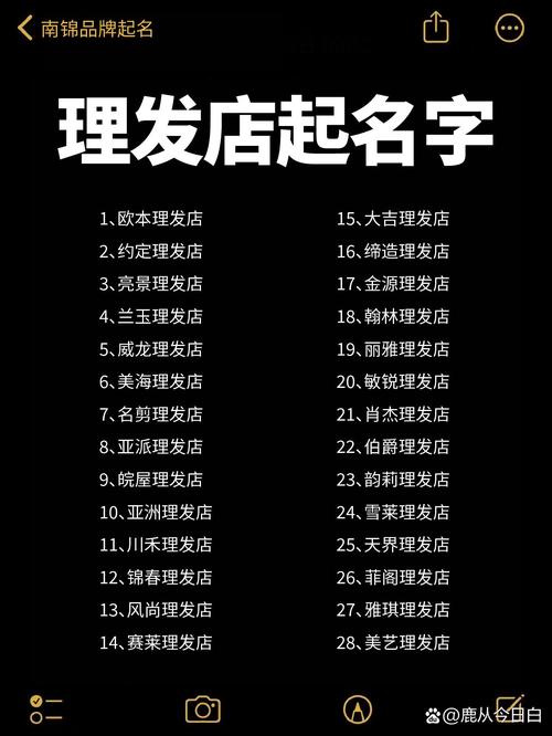 有没有推荐时尚大气、最火的美发店名字大全？