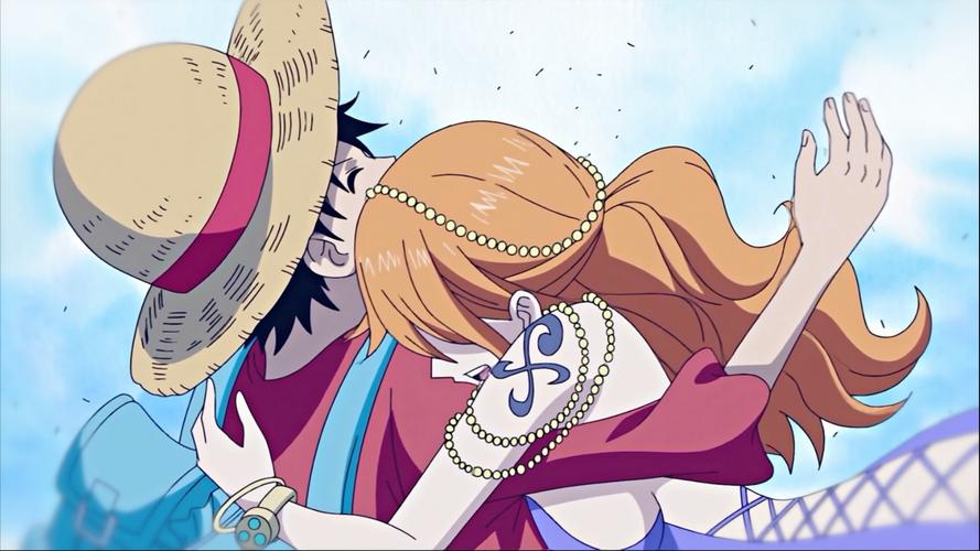 《海贼王》里的蒙奇·D·路飞和娜美，他们是不是动漫中最有名的情侣之一呢？