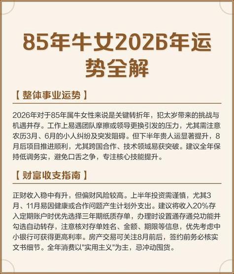 1985年属牛人的幸运数字有哪些？