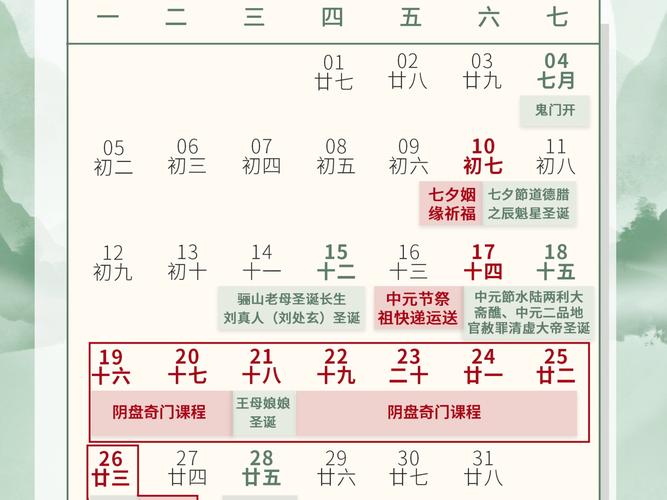 2018年8月有哪些黄道吉日适合做重要事情？