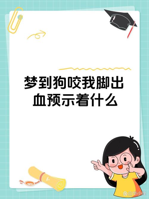 女人梦到狗咬小腿出血财运如何？预示着什么？