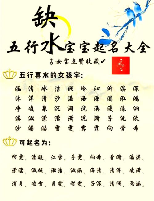 五行属水且笔画16画的吉祥字，有没有什么寓意美好的推荐？